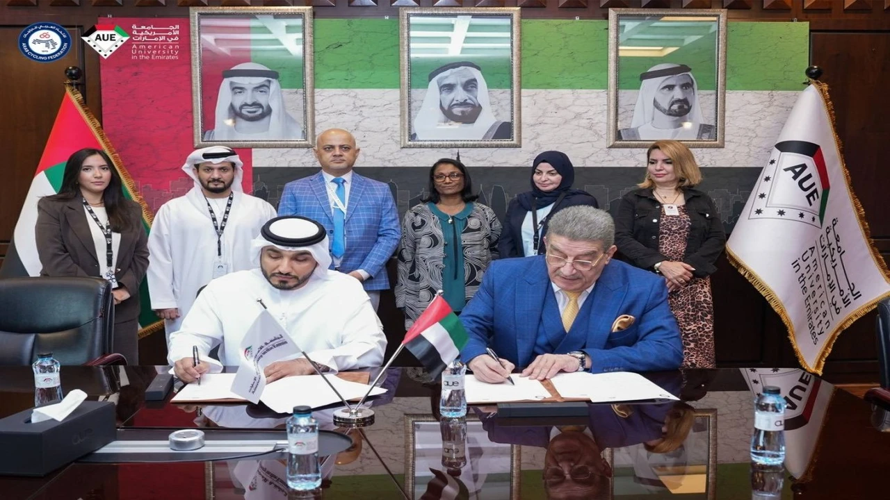 خصم 50% من الجامعة الأمريكية في الإمارات لأبطال الدراجات العرب